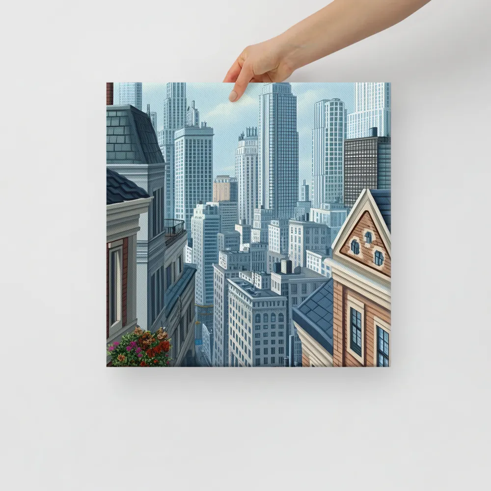 Urban Symphony | Canvas | 16″×16″