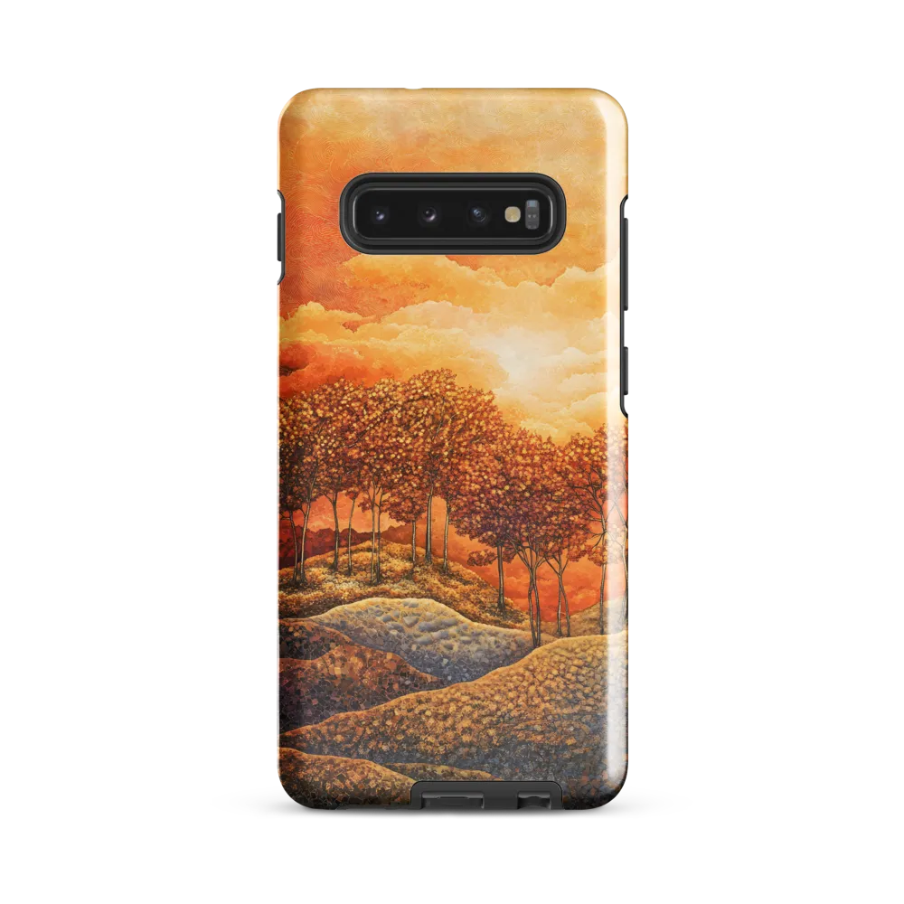 Golden Twilight | Phone Case |  S10 Plus | Tough Case | Glossy