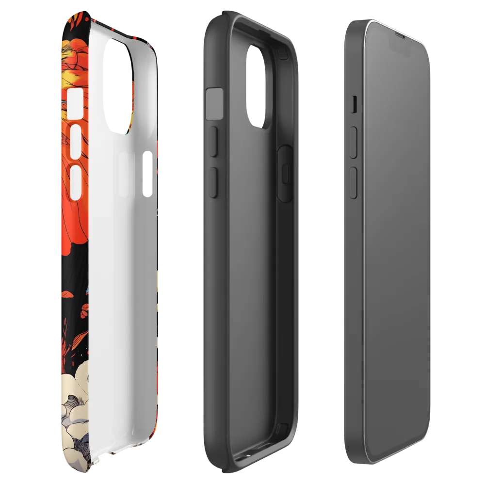 Majesty of the Floral Elephant | Phone Case |  14 Plus | Tough Case | Matte