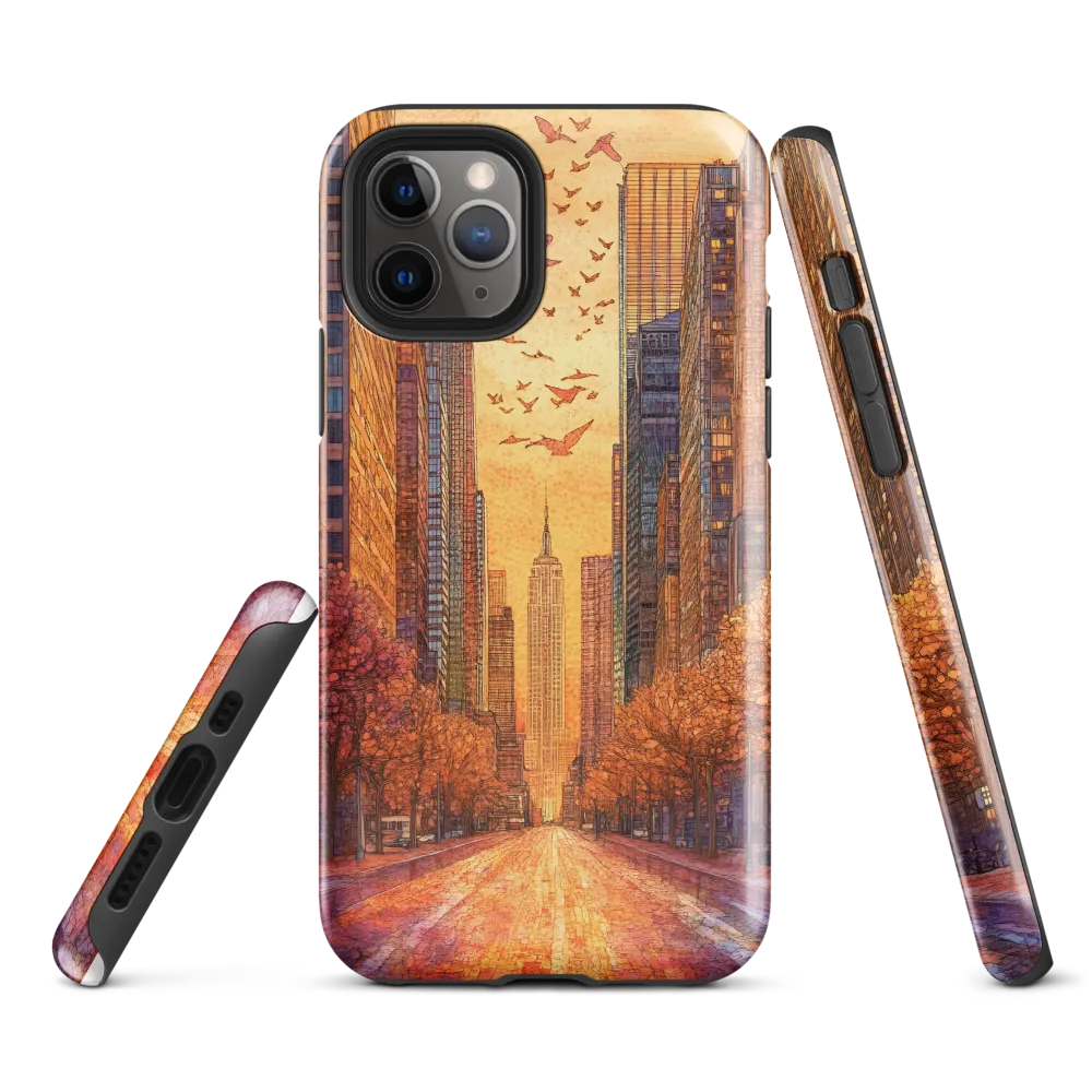 Urban Serenity at Dusk