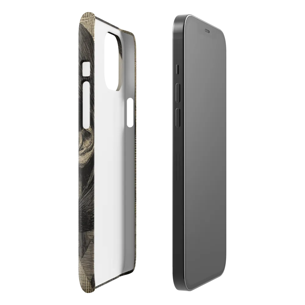 Contemplative Reflection | Phone Case |  12 Pro Max | Snap Case | Glossy