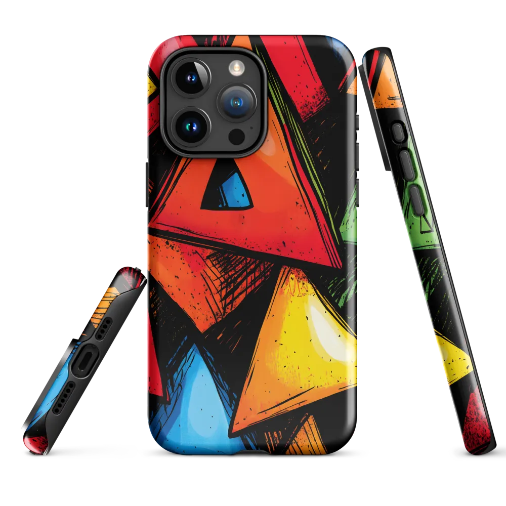 Vibrant Triangles in Abstract Harmony