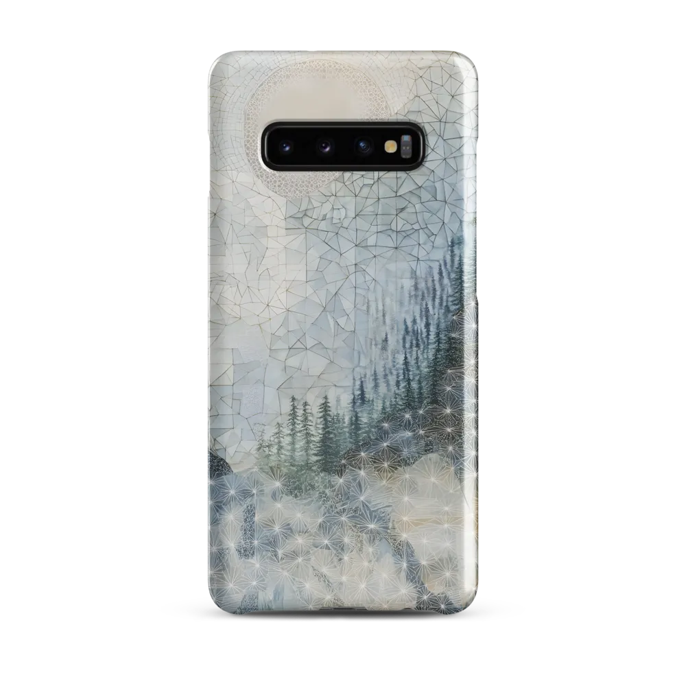 Horizon of Geometric Serenity | Phone Case |  S10 Plus | Snap Case | Glossy