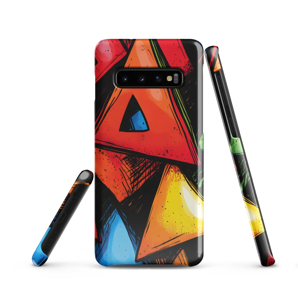 Vibrant Triangles in Abstract Harmony