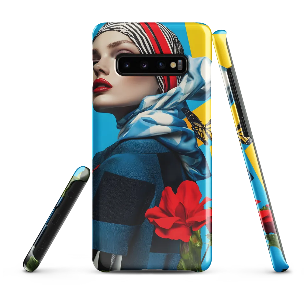 Vibrance and Elegance in Fashion | Phone Case |  S10 Plus | Snap Case | Glossy