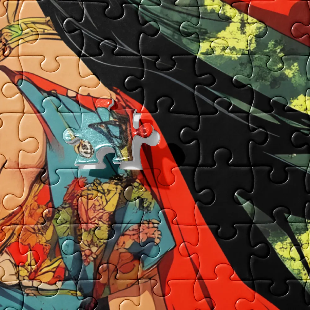 The Warrior's Resolve | Jigsaw Puzzle | 252 pieces