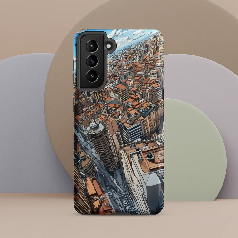 Aerial Symphony of Urban Life
