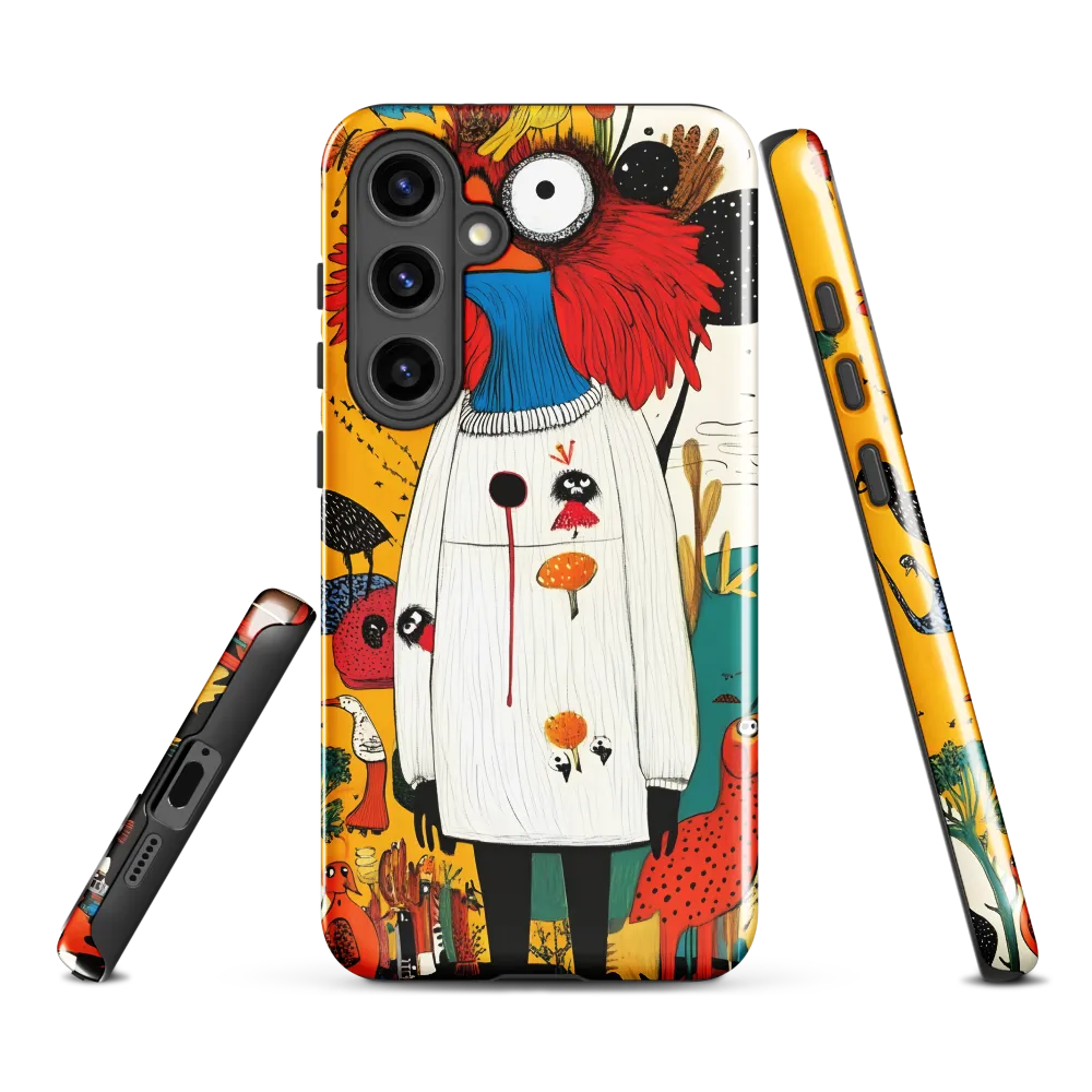 Whimsical Bird's Embrace