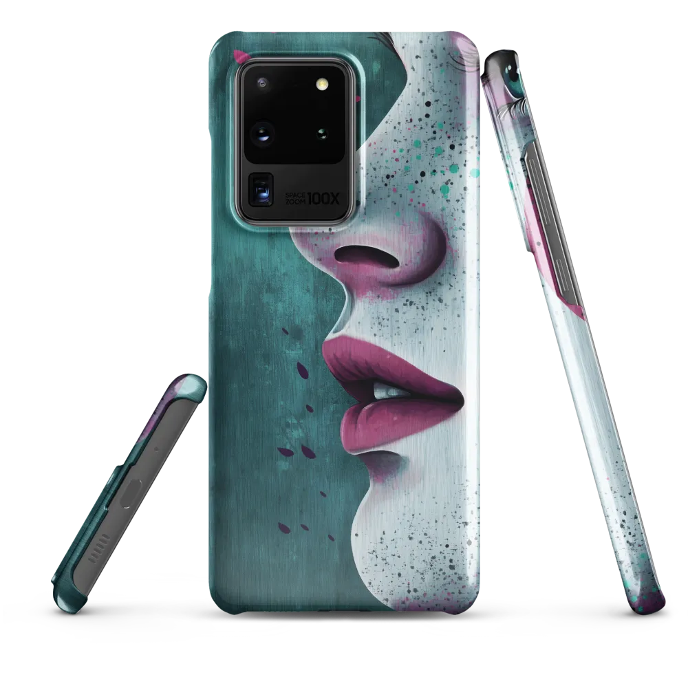 Modern Serenity in Profile | Phone Case |  S20 Ultra | Snap Case | Glossy