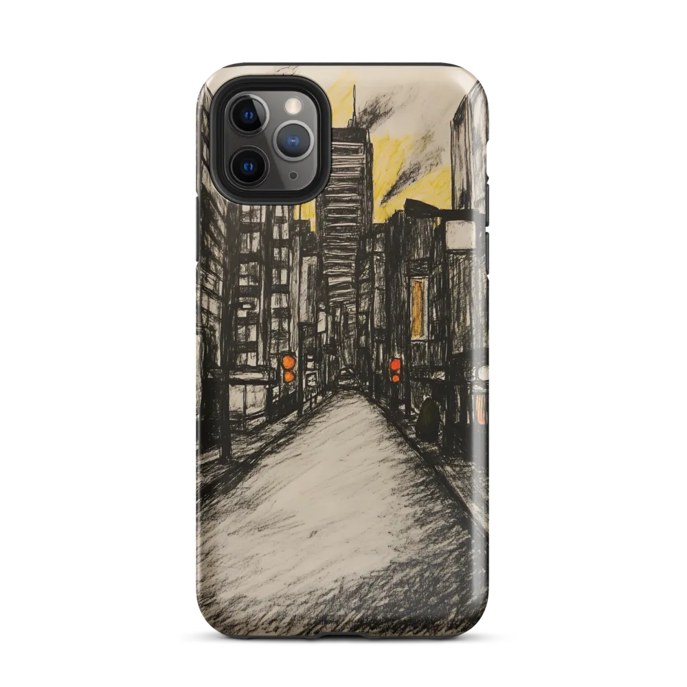 Cityscape of Solitude | Phone Case |  11 Pro Max | Tough Case | Glossy