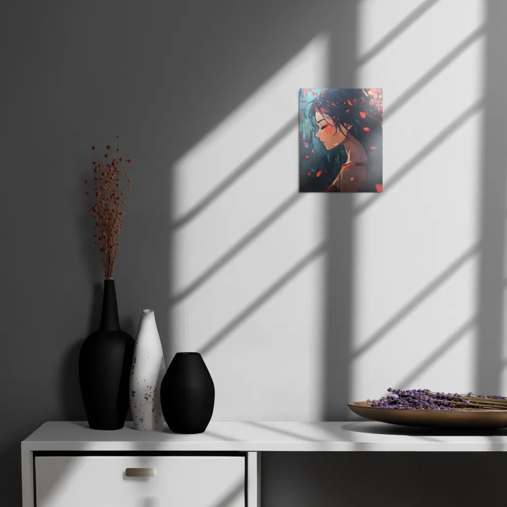 Whispers of Melancholy | Metal Print | 8″×10″