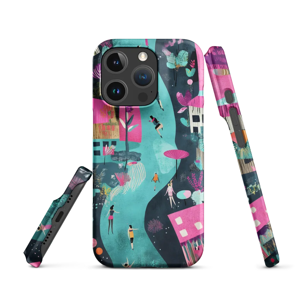 Whimsical Journey Through a Vibrant Landscape | Phone Case |  16 Pro | Snap Case | Matte