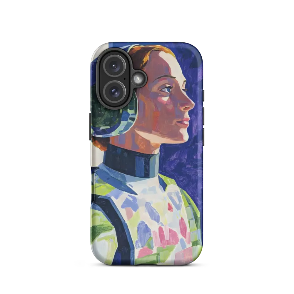 Beyond the Stars: A Contemplative Astronaut | Phone Case