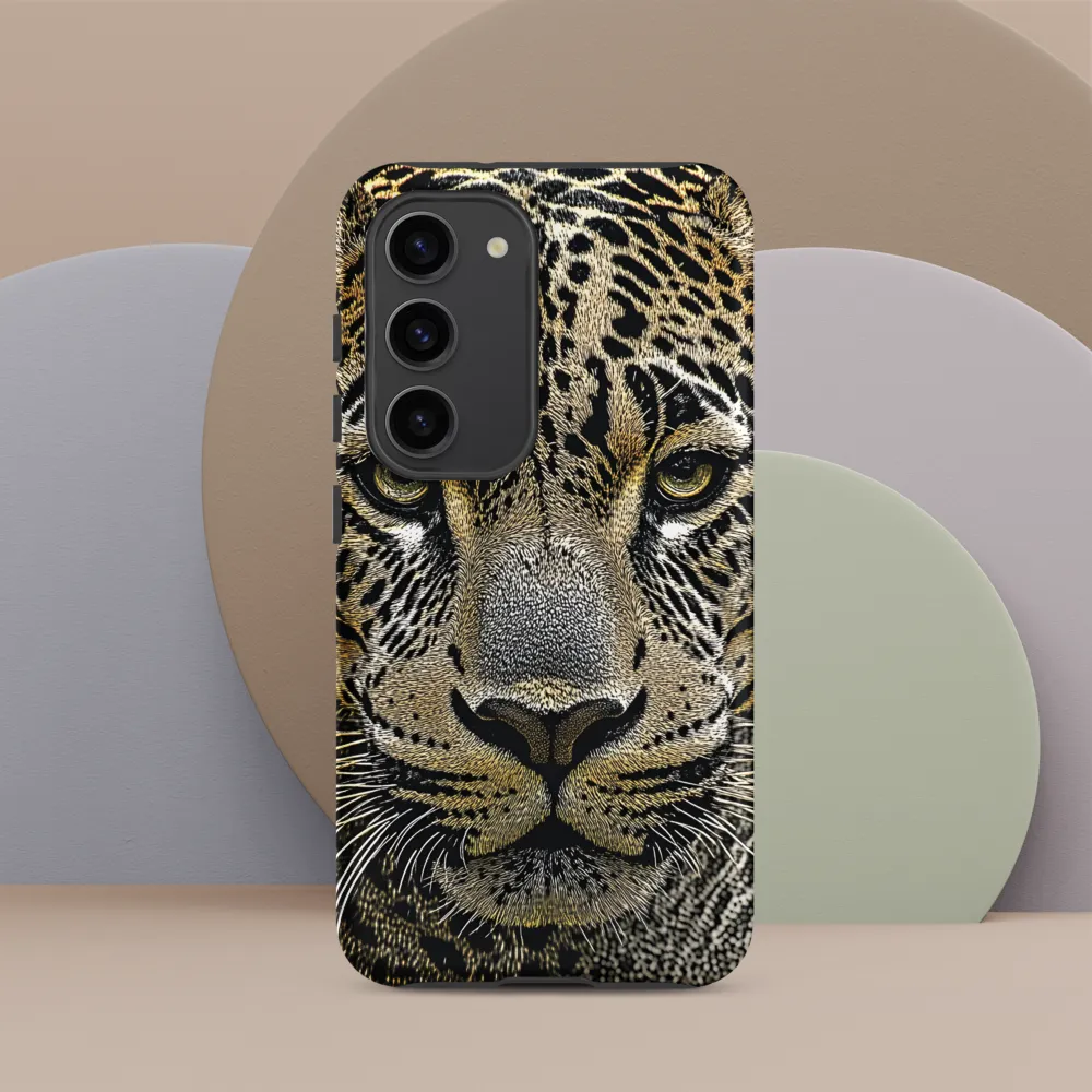 The Majestic Gaze: Portrait of a Leopard
