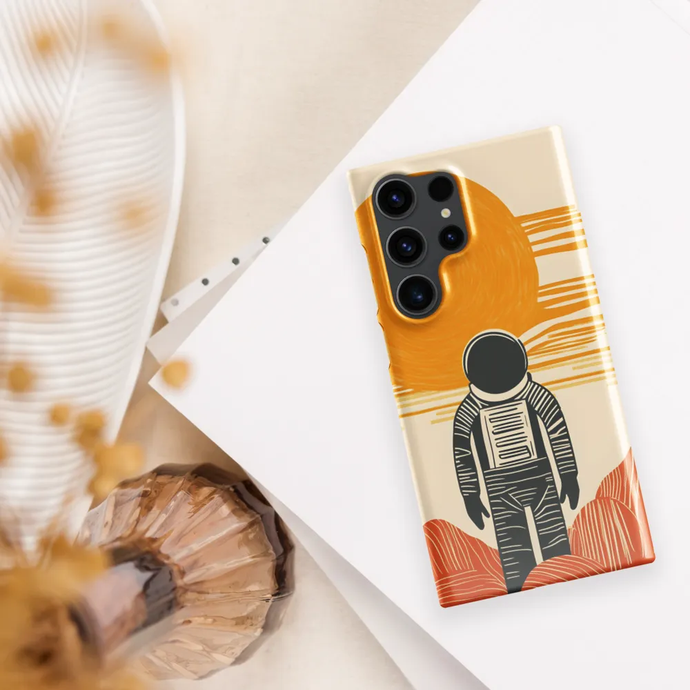 Contemplation on a Distant World | Phone Case |  S23 Ultra | Snap Case | Glossy