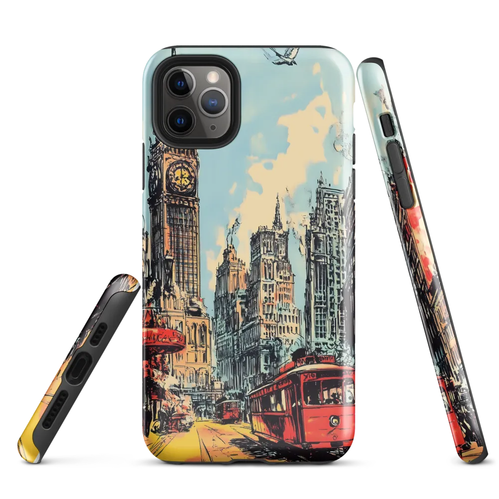 The Heartbeat of the City | Phone Case |  11 Pro Max | Tough Case | Glossy