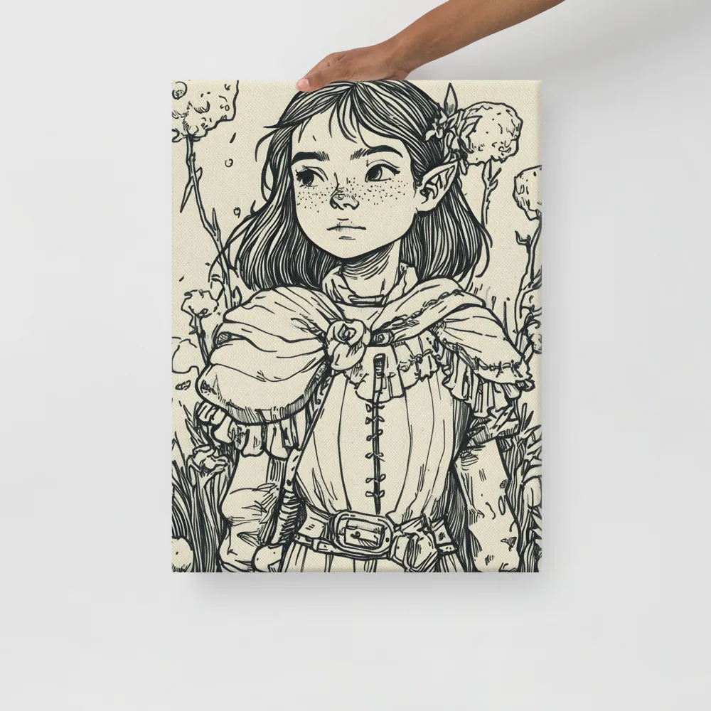 A Young Guardian of Nature | Canvas | 18″×24″