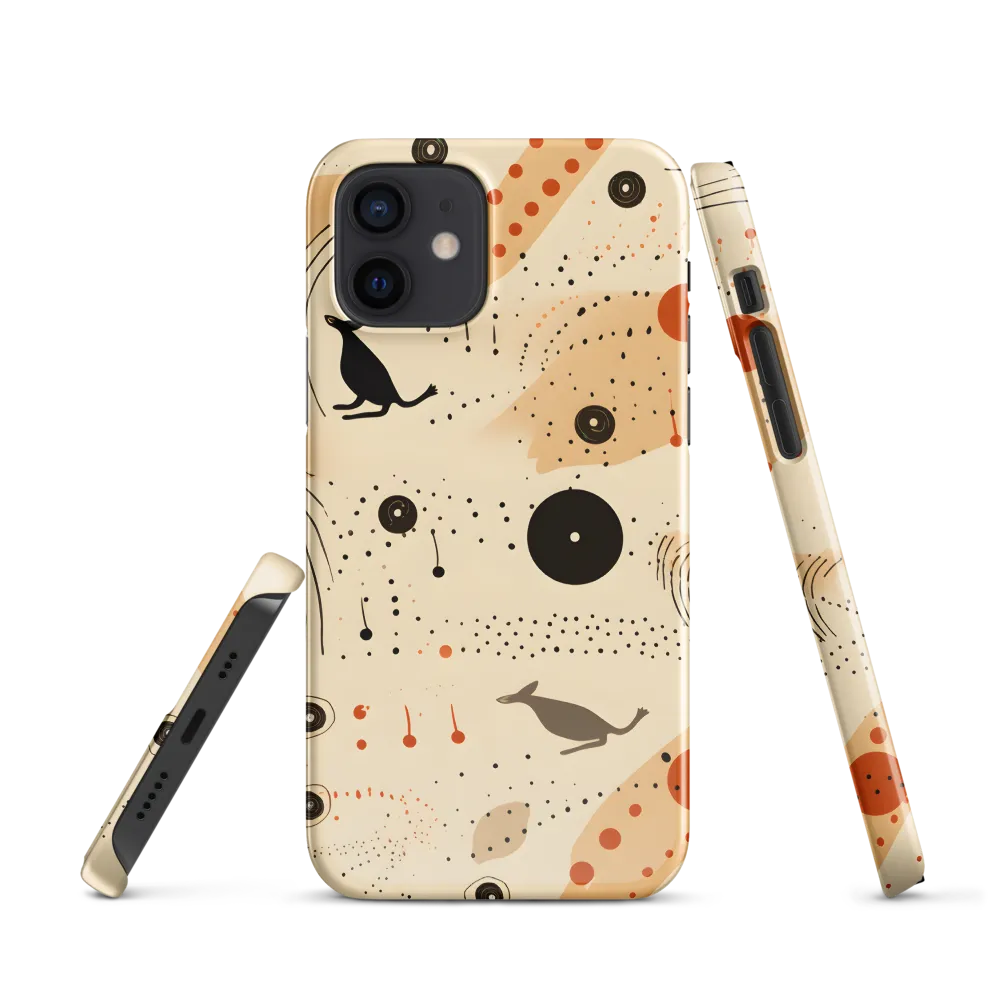 Playful Patterns in Earth Tones | Phone Case |  12 | Snap Case | Glossy