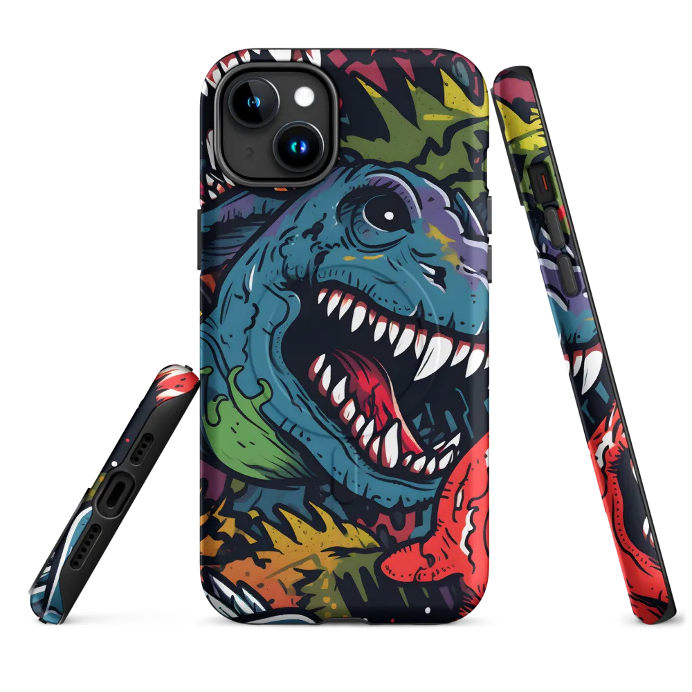 Dino Mania: A Colorful Frenzy