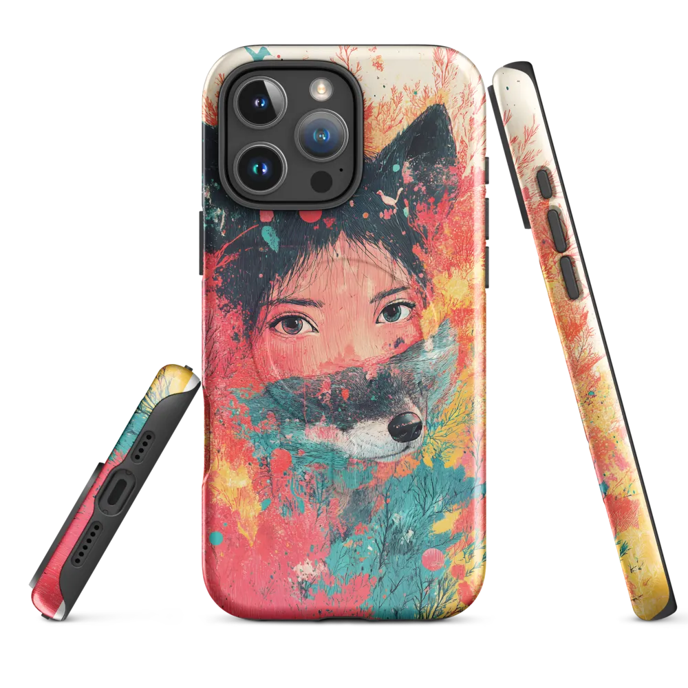 Harmony of Spirit: Girl and Wolf