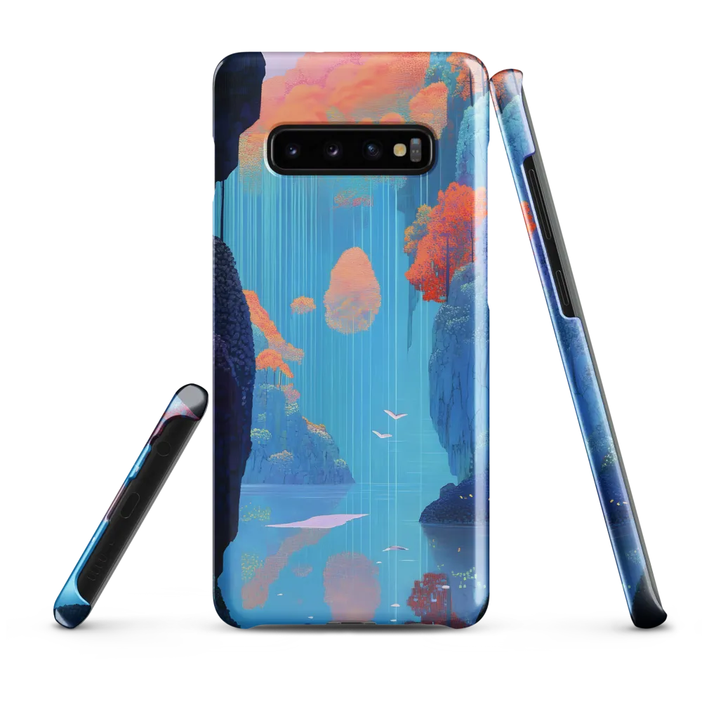 Whispers of a Surreal Cascade | Phone Case |  S10 Plus | Snap Case | Glossy