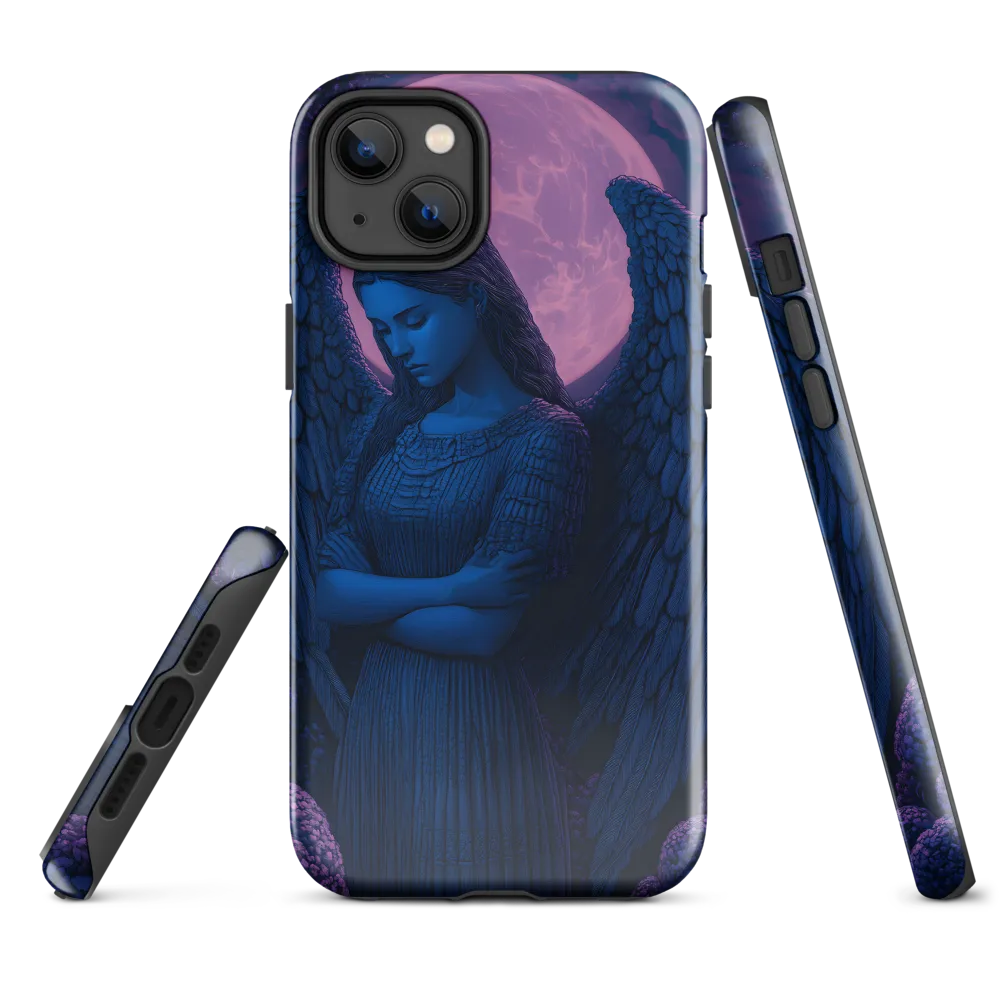 Whispers of the Moonlit Angel | Phone Case |  14 Plus | Tough Case | Glossy