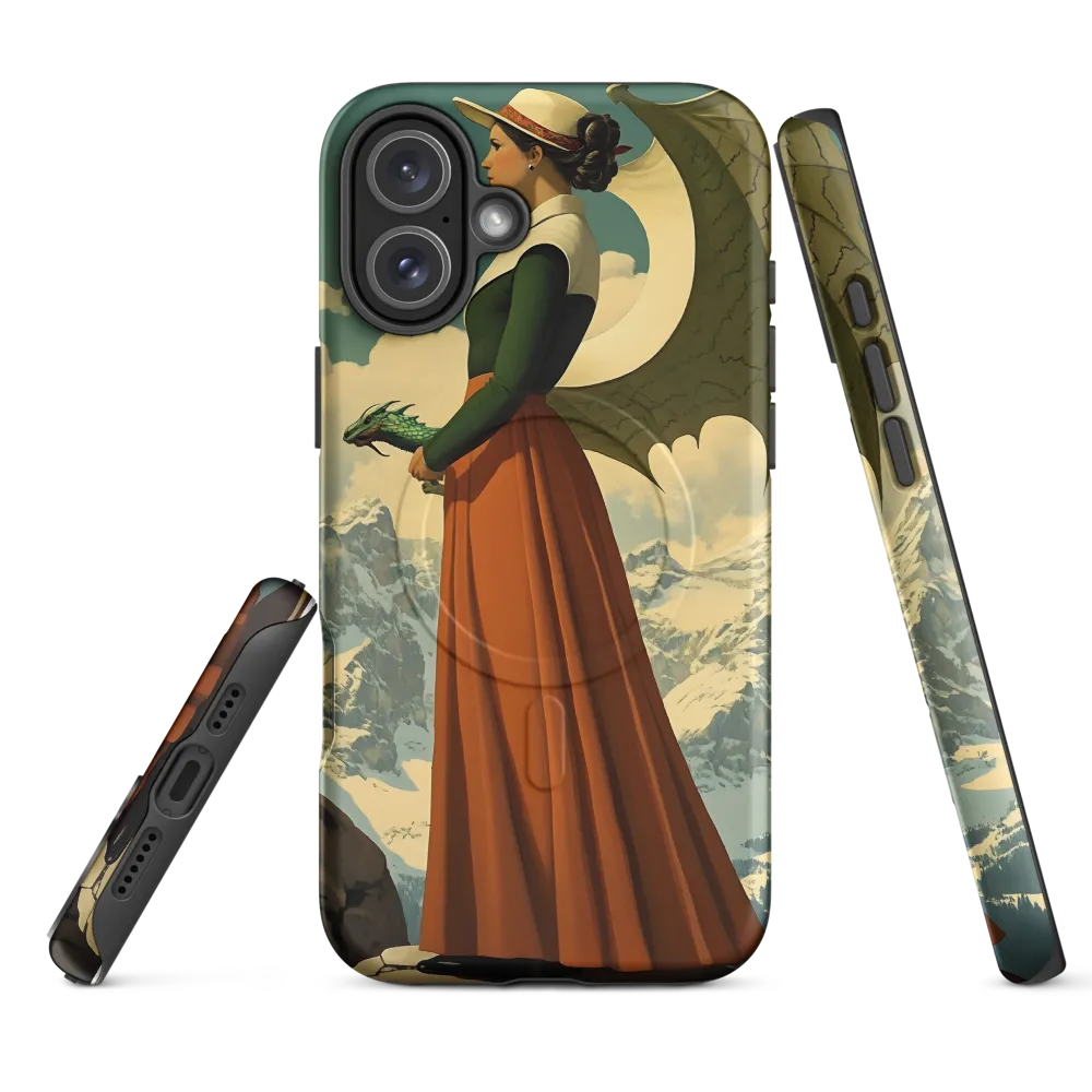 Mystic Harmony: The Dragon Keeper | Phone Case |  16 Plus | MagSafe® Tough Case | Matte