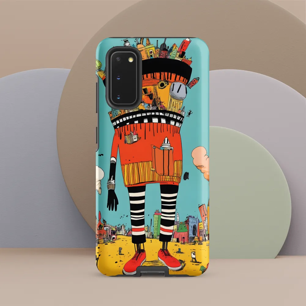 Urban Fantasia: A Whimsical Encounter | Phone Case |  S20 | Tough Case | Matte