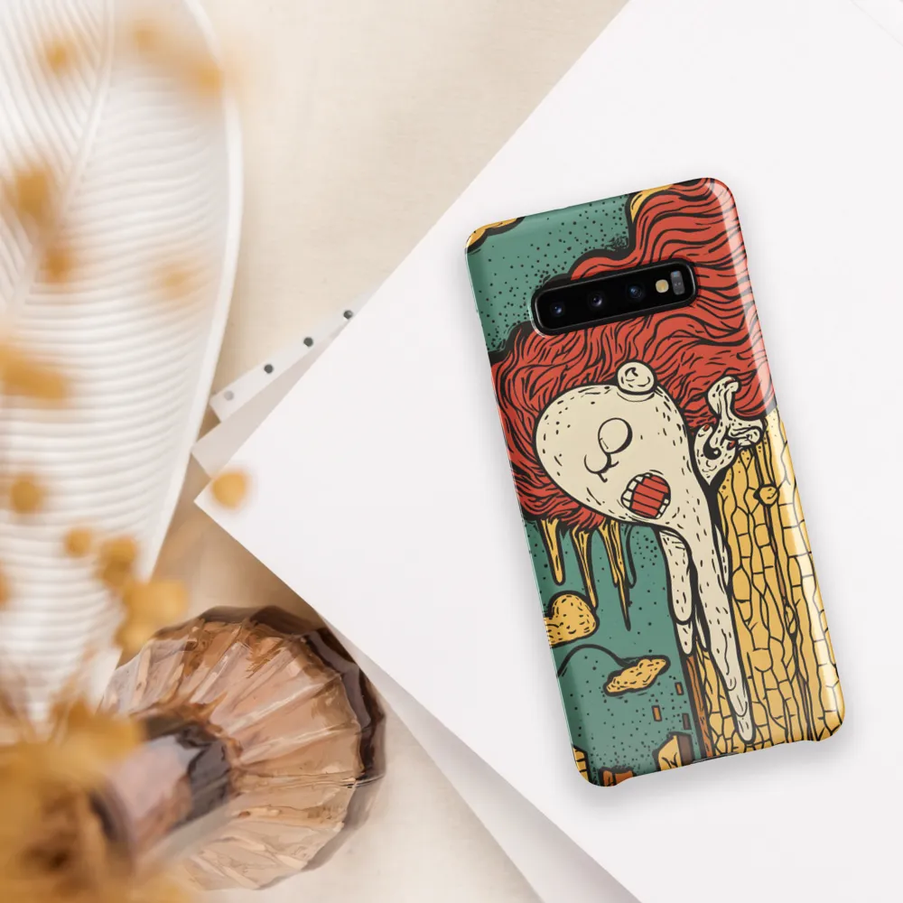 Whimsical Gaze from the Cliff | Phone Case |  S10 Plus | Snap Case | Glossy