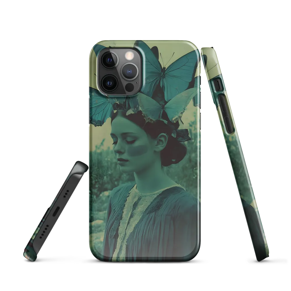 Crown of Teal Butterflies