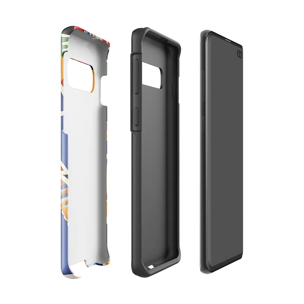 Kaleidoscope of Colors | Phone Case |  S10 | Tough Case | Glossy