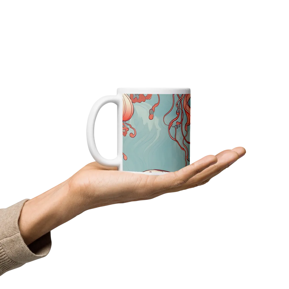 Ethereal Dance of Jellyfish | Mugs | Multiple Sizes & Colors