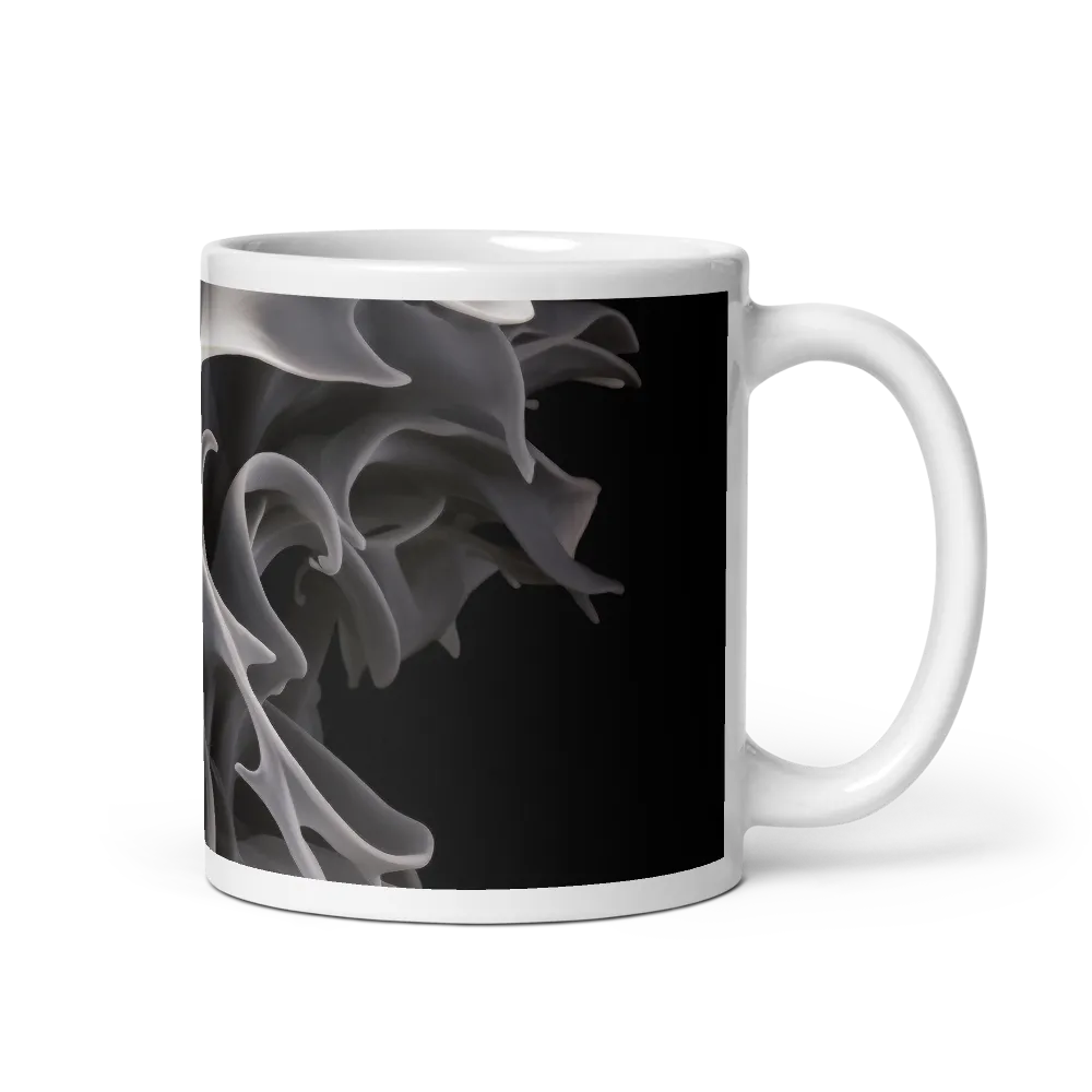 Fluid Dynamics: An Organic Exploration | Mug with White inside | 11 oz