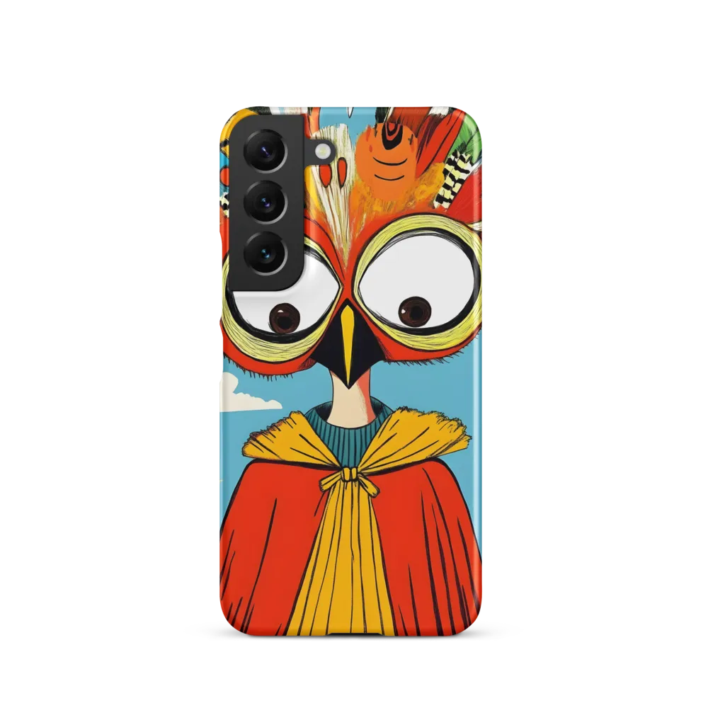 A Whimsical Encounter: The Owl-Human Fusion