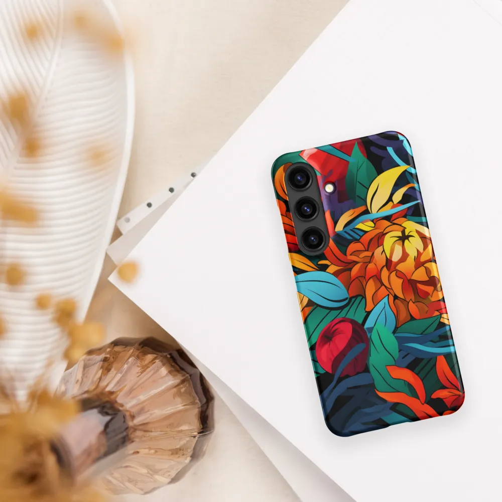 Tropical Harmony | Phone Case |  S24 | Snap Case | Matte