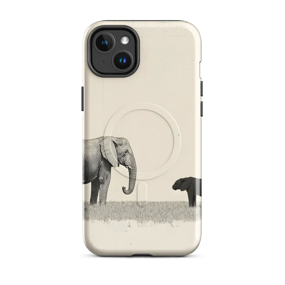 Contrasting Companions | Phone Case |  14 Plus | MagSafe® Tough Case | Glossy