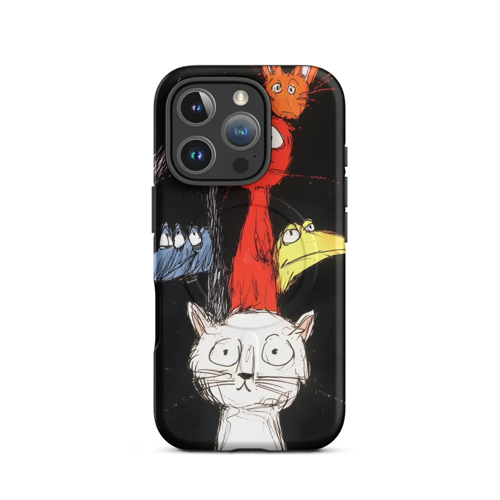 Whimsical Menagerie | Phone Case |  16 Pro | MagSafe® Tough Case | Matte