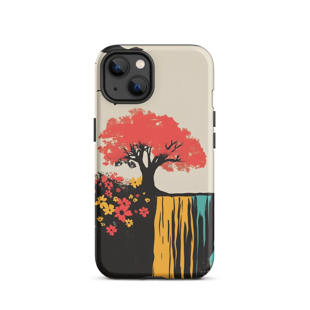Serene Cascade of Colors