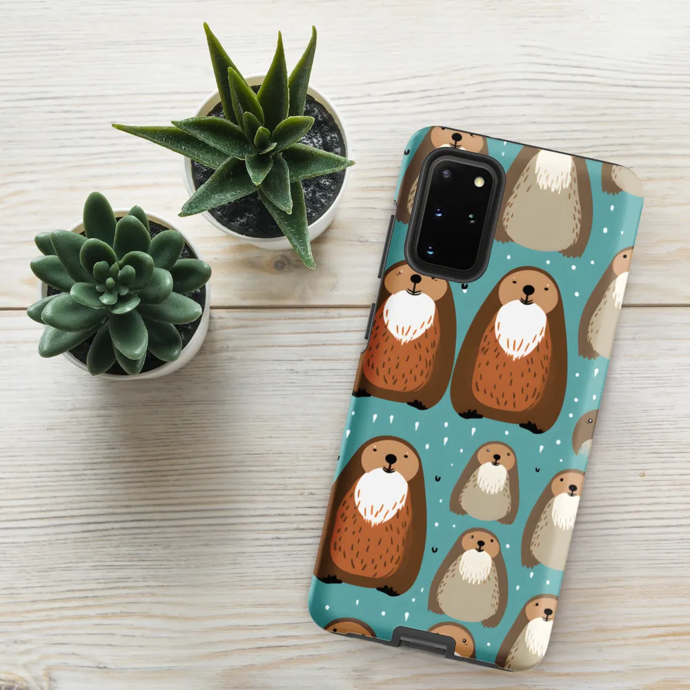 Whimsical Otter Pattern