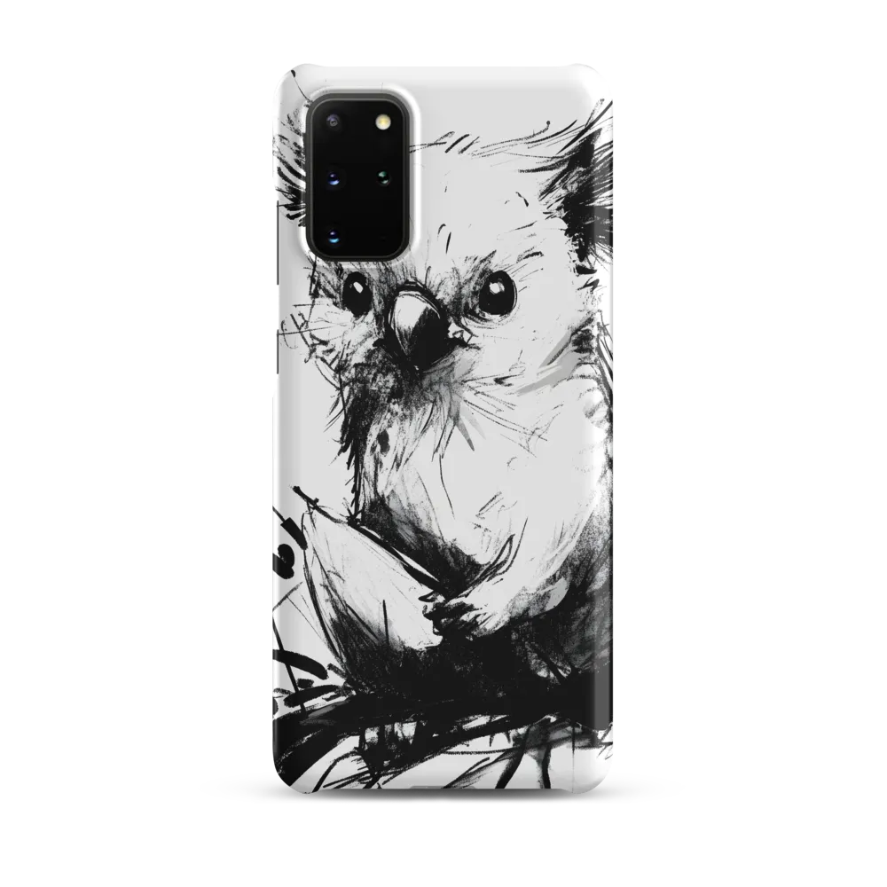 Whimsical Koala in Ink