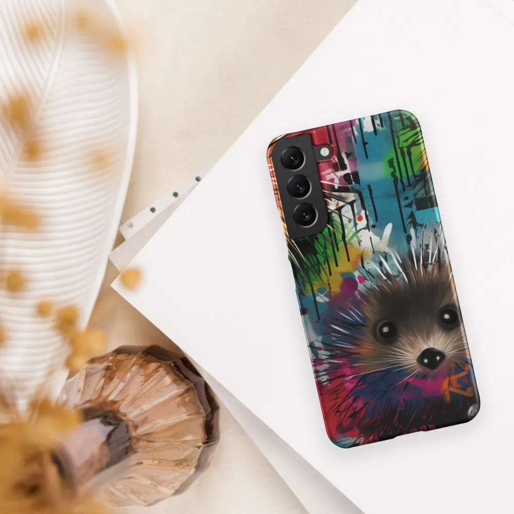 Whimsical Hedgehogs in a Kaleidoscopic Wonderland
