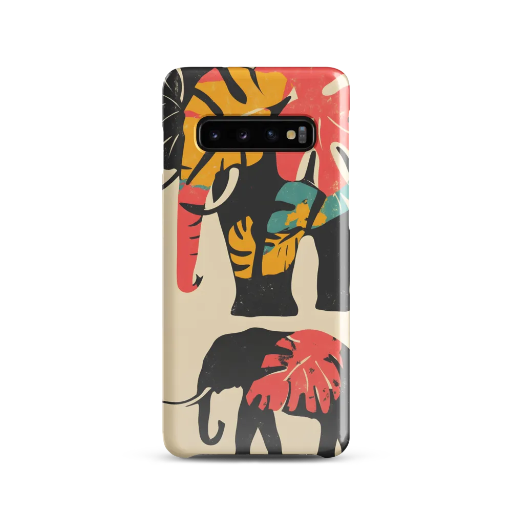 Tropical Elegance: The Elephant's Dance