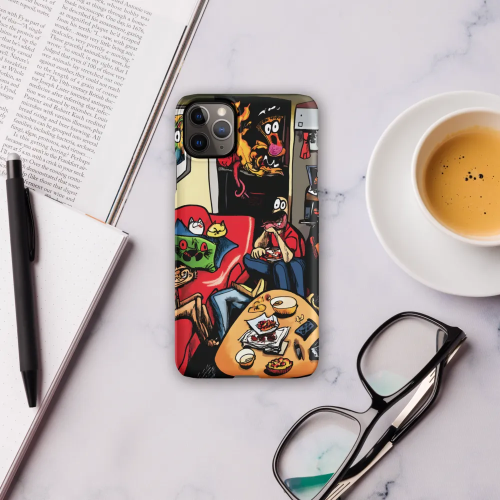 Whimsical Gathering in a Colorful Realm