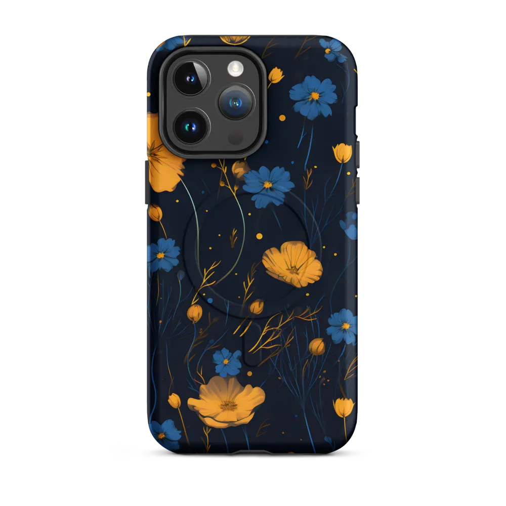 Nocturnal Blossoms | Phone Case |  14 Pro Max | MagSafe® Tough Case | Matte
