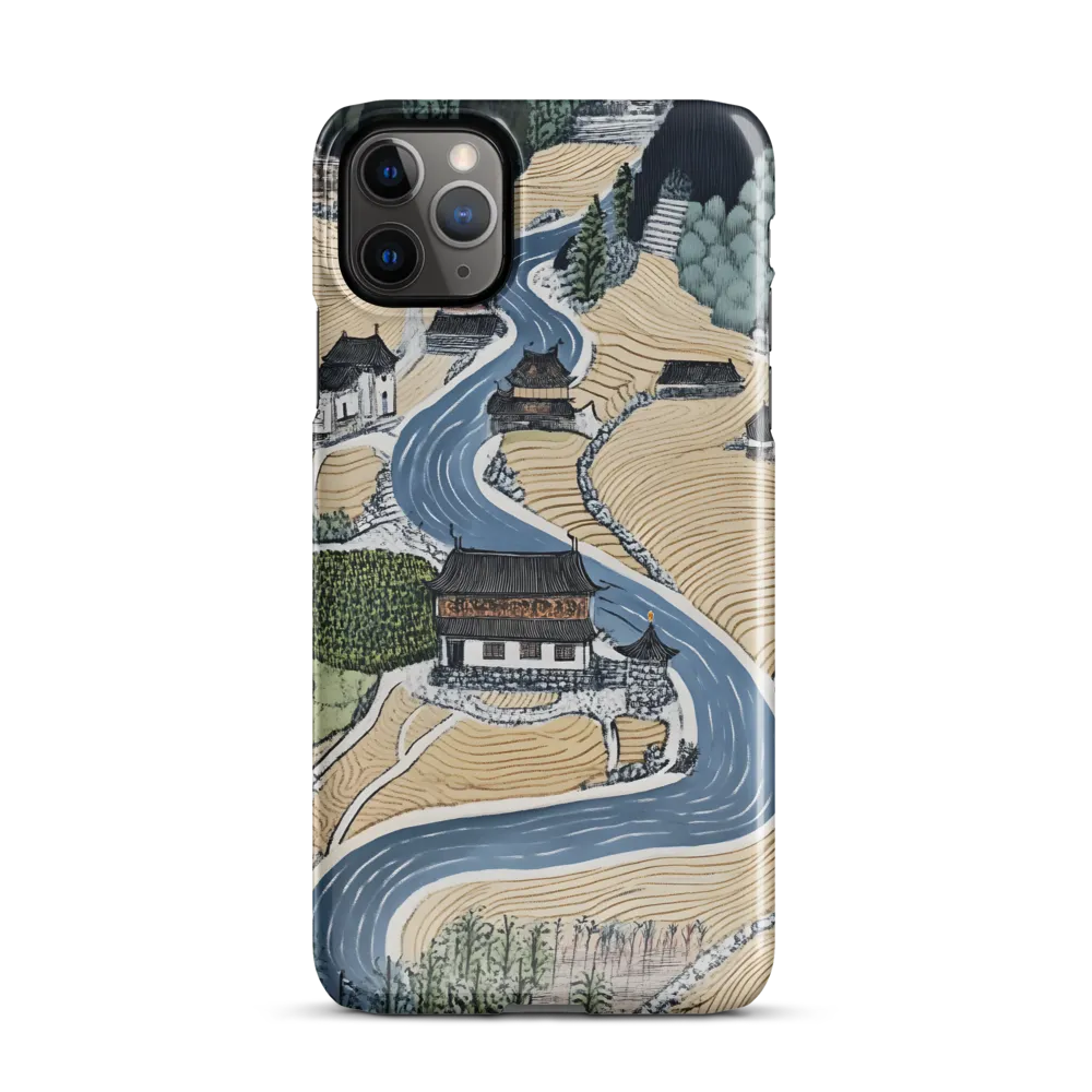 Harmony of Water and Fields | Phone Case |  11 Pro Max | Snap Case | Glossy