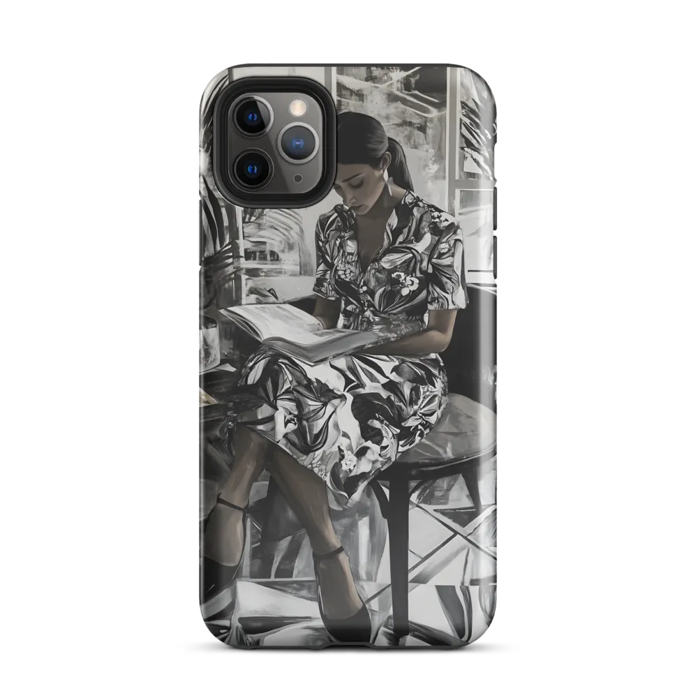 Serenity in Black and White | Phone Case |  11 Pro Max | Tough Case | Glossy