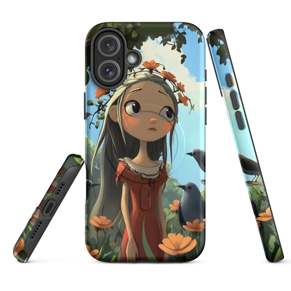 Whispers of Nature | Phone Case |  16 Plus | MagSafe® Tough Case | Matte