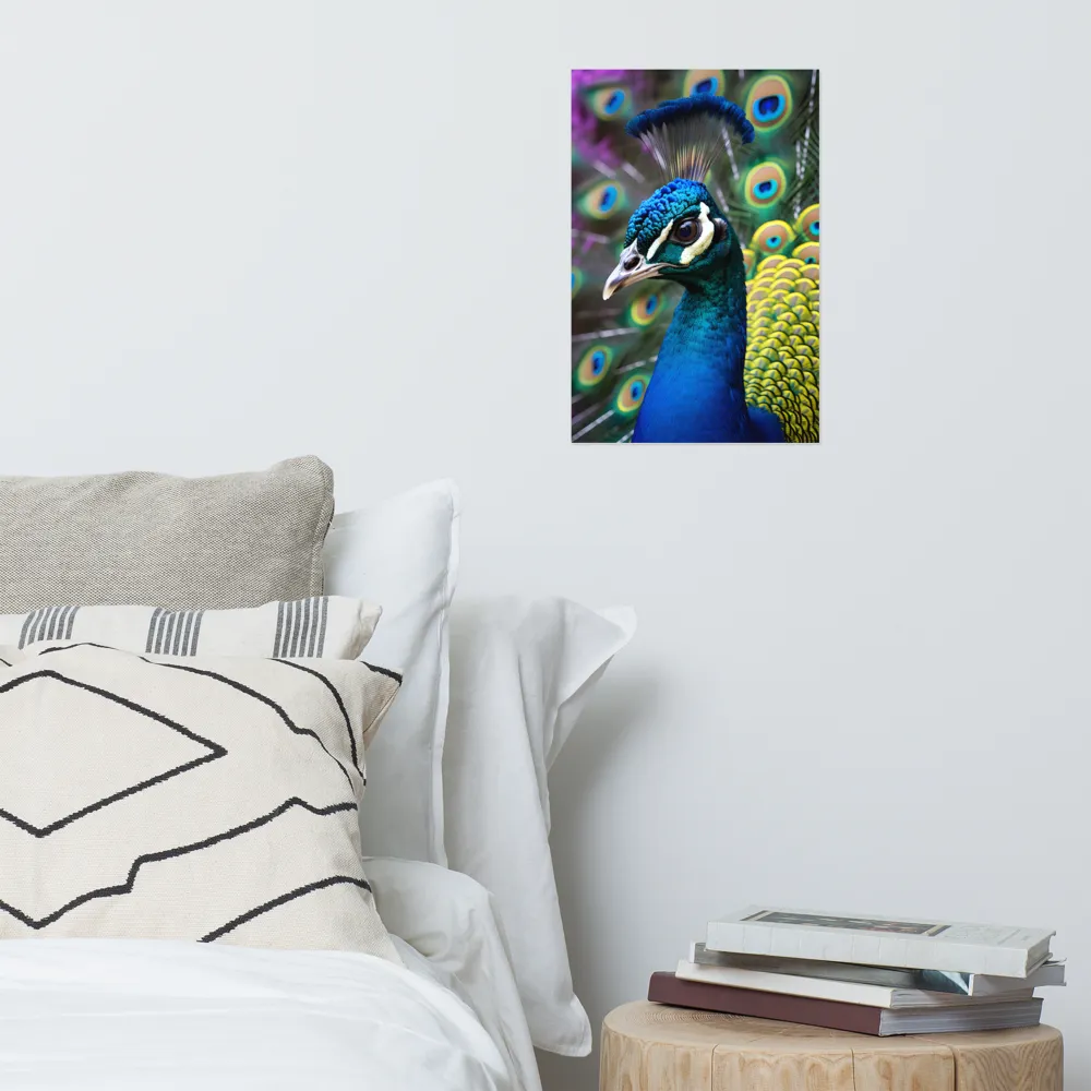 Regal Plumage: The Peacock's Splendor | Poster | 12″×18″