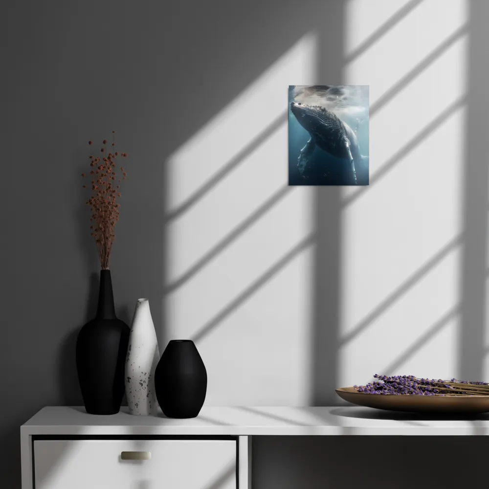 Graced by the Depths | Metal Print | 8″×10″