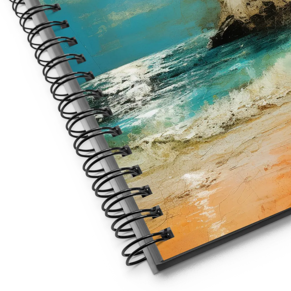 Moonlit Tranquility | Spiral Notebook